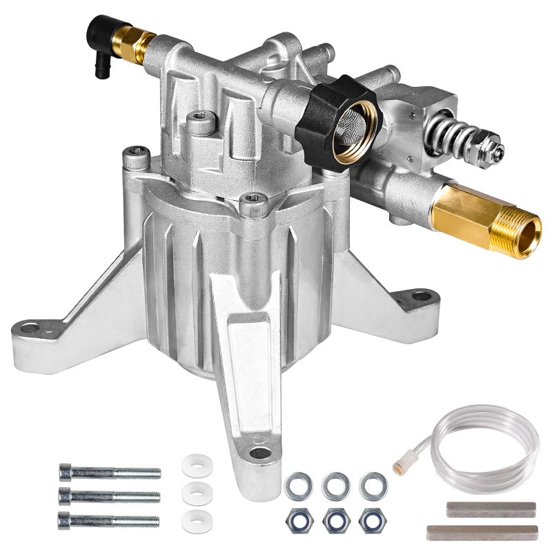 YAMATIC 7/8" Shaft Vertical Pressure Washer Pump Rear Inlet/Outlet 3000 PSI @ 2.5 GPM Replacement Pump for Power Washers, Compatible with 308653045, 308653052, 308653078, GCV190 and more - Image 1